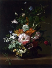 212/ruysch, rachel - flowers in a vase
